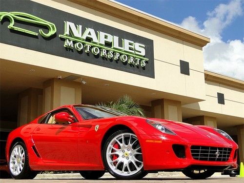 2010 ferrari 599 gtb f1, full recaro daytona style seats, big sticker