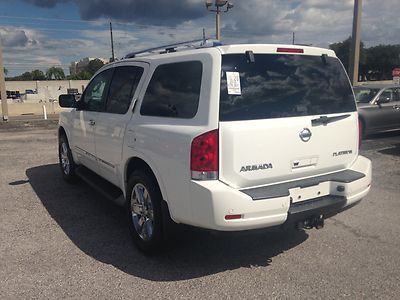 2010 Nissan Armada Platinum 78K Miles Nav Rear Camera Bose DVD Chrome Wheels, image 8