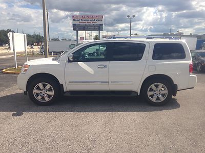 2010 Nissan Armada Platinum 78K Miles Nav Rear Camera Bose DVD Chrome Wheels, image 9