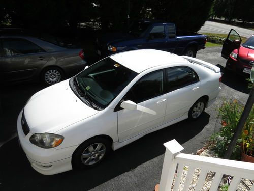 2007 toyota corolla s - 1 owner