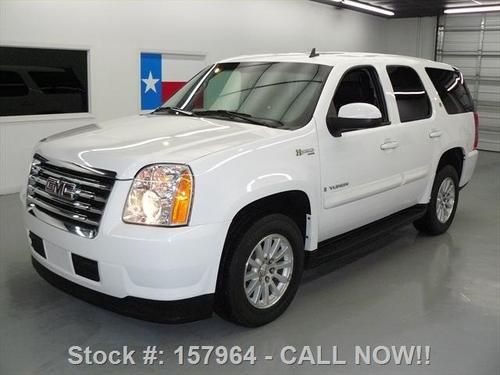 2009 gmc yukon hybrid sunroof nav rear cam dvd tow 45k texas direct auto