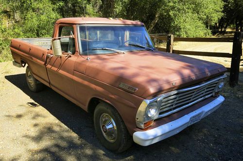 FOR SALE - 1967 Ford F100 Pickup - V8 - Descanso, CA (SD County), image 2