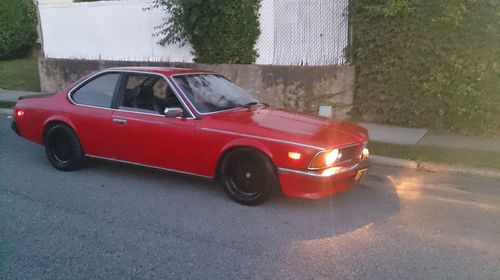 1980 bmw 635csi euro 635 csi 74k miles rare find