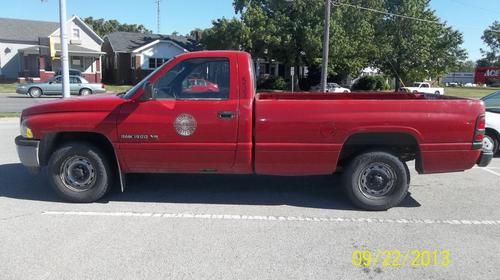 1996 dodge ram pickup truck v6 standard cab long bed (old # 533)