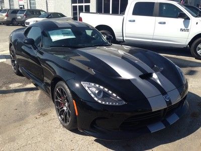 2014 dodge srt viper gts coupe venom black gts laguna interior package