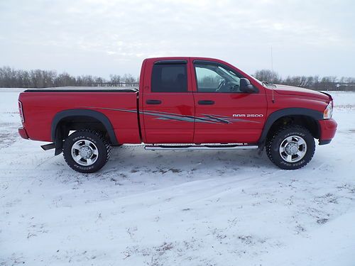 05 dodge quad cab diesel 4x4