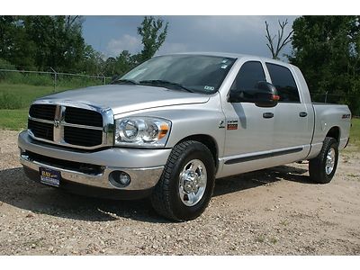 2008 dodge ram 2500 mega cab diesel 2wd sxt with all power, 62k miles,