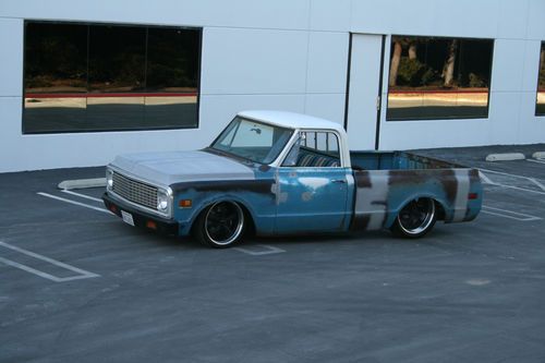 1971 Chevy C10 Truck Air Bagged, image 2