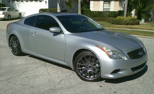 2008 infiniti g37 s - laser cruise control, navigation and technology package