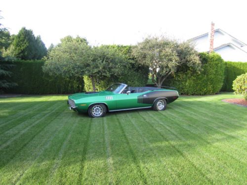 1971 cuda convertible (tribute)
