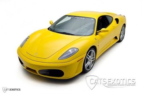 2007 ferrari f430 parking sensors skid plates yellow stitching