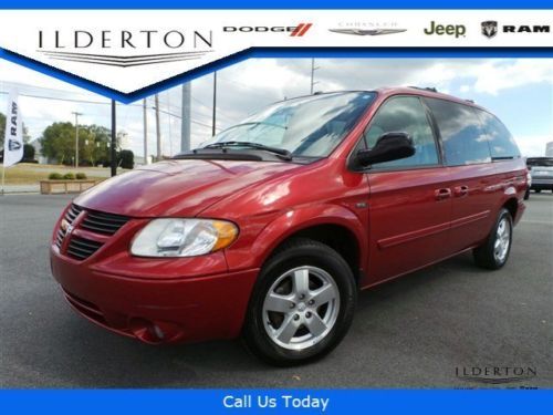 07 red minivan dvd leather sunroof
