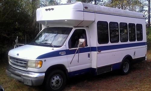 1997 ford e350 power stroke diesel cutaway passenger van