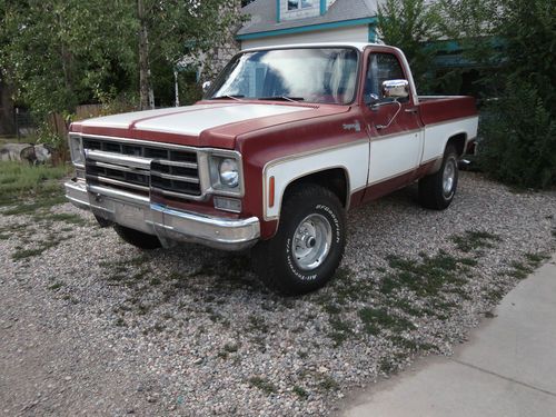 K10 4x4 chevy cheyenne shortbed