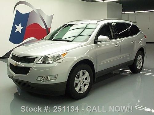 2012 chevy traverse lt awd/4x4 leather 8-passenger 40k texas direct auto