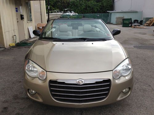 2004 chrysler sebring limited convertible