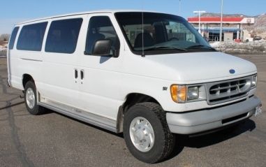 1997 ford e-350 dedicated cng 15 passenger van