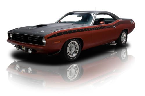Frame up restored aar &#039;cuda 340 six pack v8 4 speed