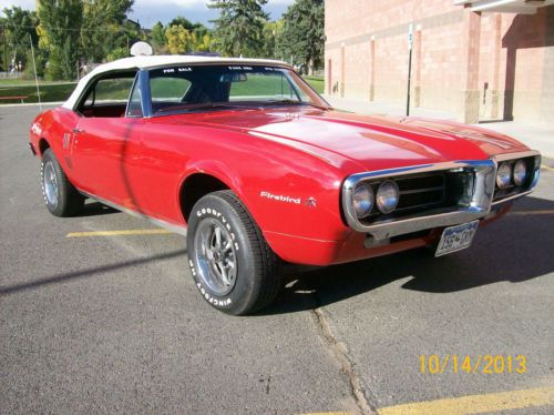 1967 pontiac firebird  convertible