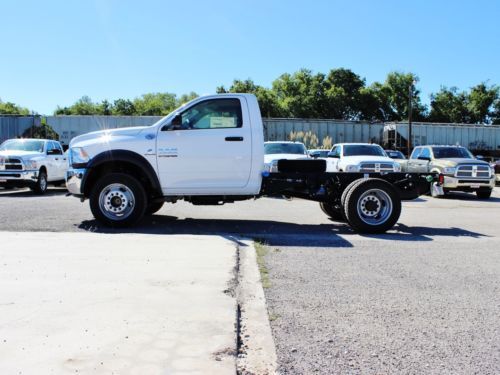 Hd cab &amp; chassis dually flat bed vinyl tow hooks hitch mp3 tool box steel rims