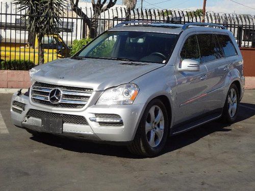 2012 mercedes-benz gl450 4matic damaged salvage runs! cooling good wont last!!