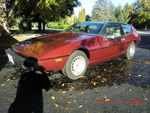 1974 lotus elite only 2225 total made from 1974-1980