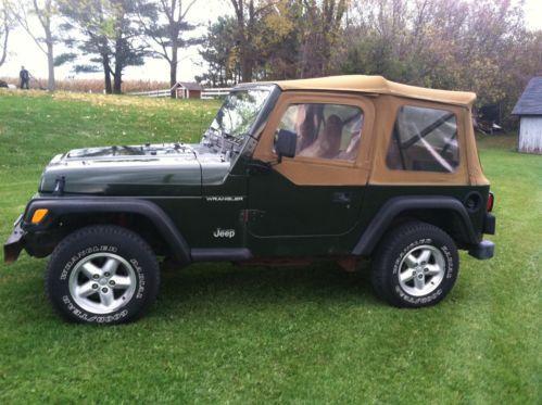 1997 jeep wrangler se sport utility 2-door 2.5l