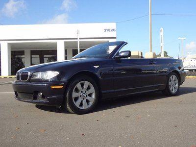 Premium, auto, low miles, hifi, clean carfax, 06 325 cabriolet ci 325i 325cic