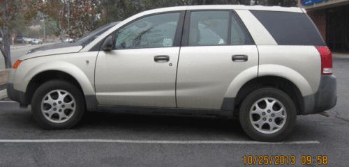 Saturn vue sport utility vehicle v/6 4 wheel drive awd