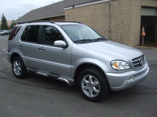 2002 mercedes-benz m-class ml500 w/ 4matic awd- navigation, moonroof- 99k miles