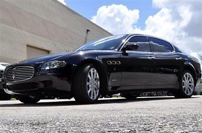 2008 maserati quattroporte automatic black low mile luxe special price reduction