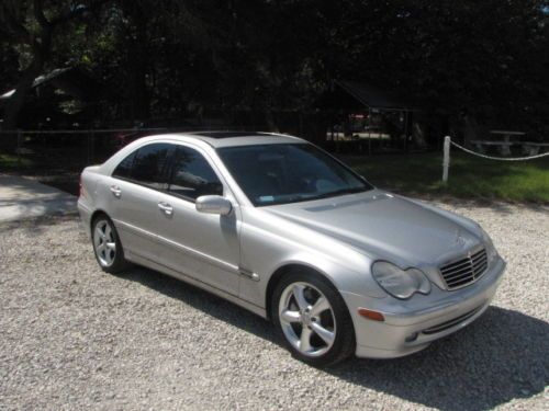 2004 mercedes-benz c230 kompressor sedan 4-door 1.8l