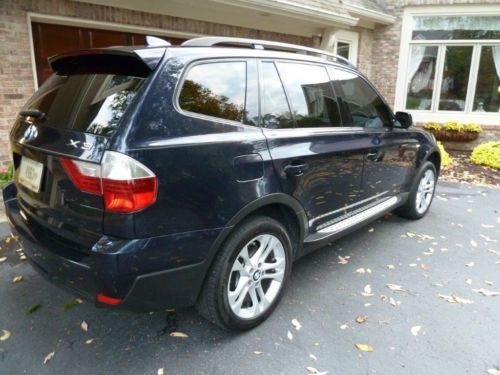 2008 bmw x3 3.0si sport utility 4-door 3.0l