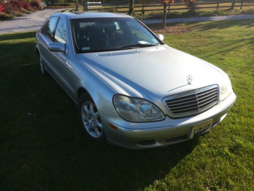 2000 mercedes-benz s430 base sedan 4-door 4.3l