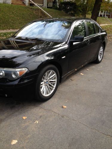 2004 bmw 745i base sedan 4-door 4.4l