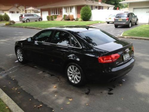 2011 audi a4 premium plus black on black mint condition!!