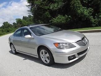 Acura rl awd leather sunroof a spec package heated seats low miles loaded