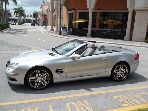 2005 mercedes-benz sl 500 amg florida car showroom keyless go!!