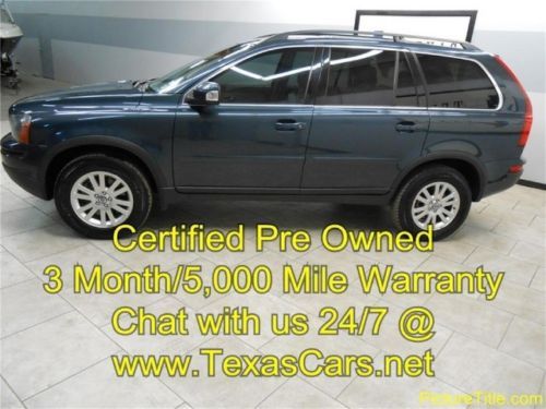 08 xc90 tv dvd leather heated seats sunroof 3rd row warranty we finance texas