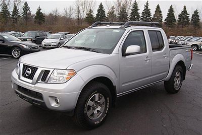 Pre-owned 2013 frontier pro-4x, luxury pkg, nav,rockford, tow, 4374 miles