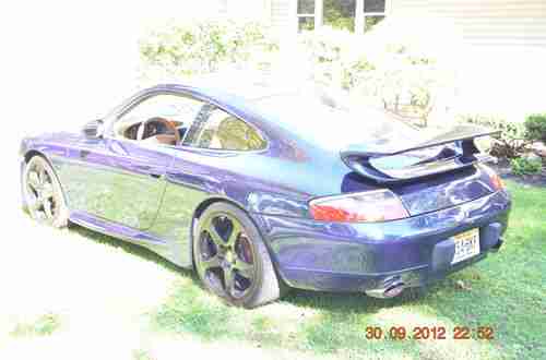 PORSCHE 911 C2 GT3 KIT 6 SPEED WATER COOL. 993 996 997 BLUE TAN LEATHER WITH 19
