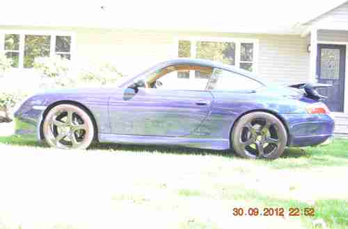 PORSCHE 911 C2 GT3 KIT 6 SPEED WATER COOL. 993 996 997 BLUE TAN LEATHER WITH 19