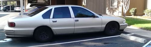 1995 chevy caprice/impala ss 5.7l v8 tan 4door sedan