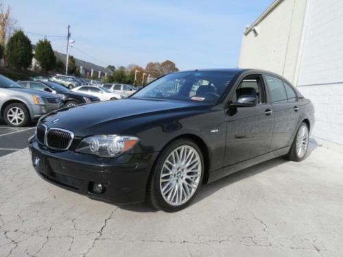 2008 bmw 750i cold weather and sport package (cpo vehicle)