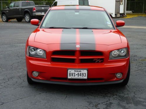 2009 dodge charger r/t sedan 4-door 5.7l,navagation,redline wheels,red,bluetooth