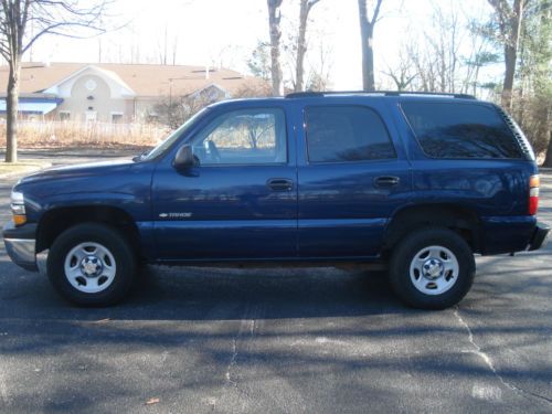 2003 chevy tahoe 1500 4x4 government fleet (flex fuel)