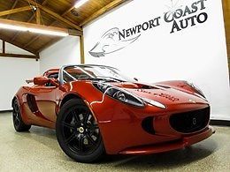 2007 lotus exige s canyon red 4,600mi supercharged manual sport suspension pkg