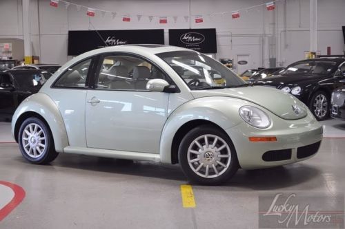2006 volkswagen beetle 2.5l coupe pkg1, 1-owner, sunroof, auto, heated seats