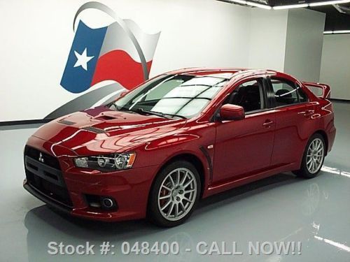 2008 mitsubishi lancer evo gsr awd/4x4 recaro seats 39k texas direct auto