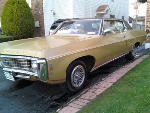 1969 chevrolet caprice base hardtop 2-door 5.7l